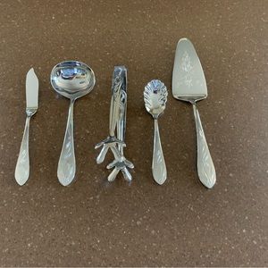 Temptations Old World Floral Serving Set